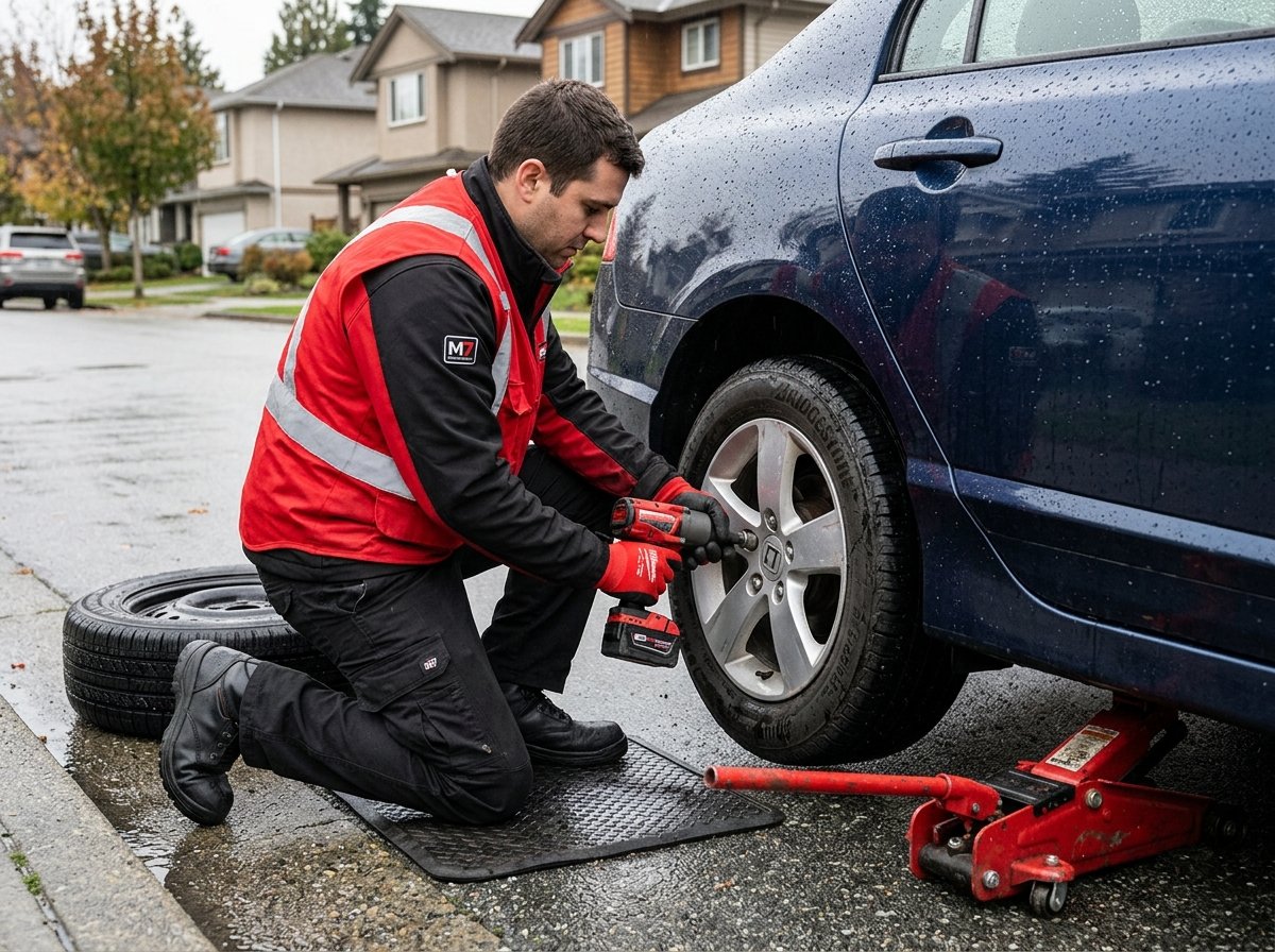 Mobile Tire Change Services Delta BC