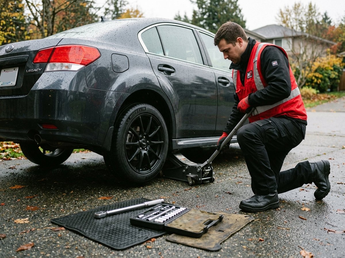 Mobile Tire Change Services Delta BC