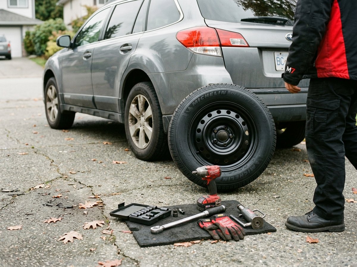 Mobile Tire Change Services Langley BC​