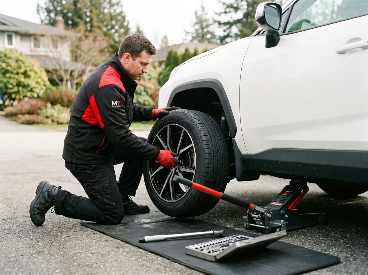 Mobile Tire Change Services Langley BC​