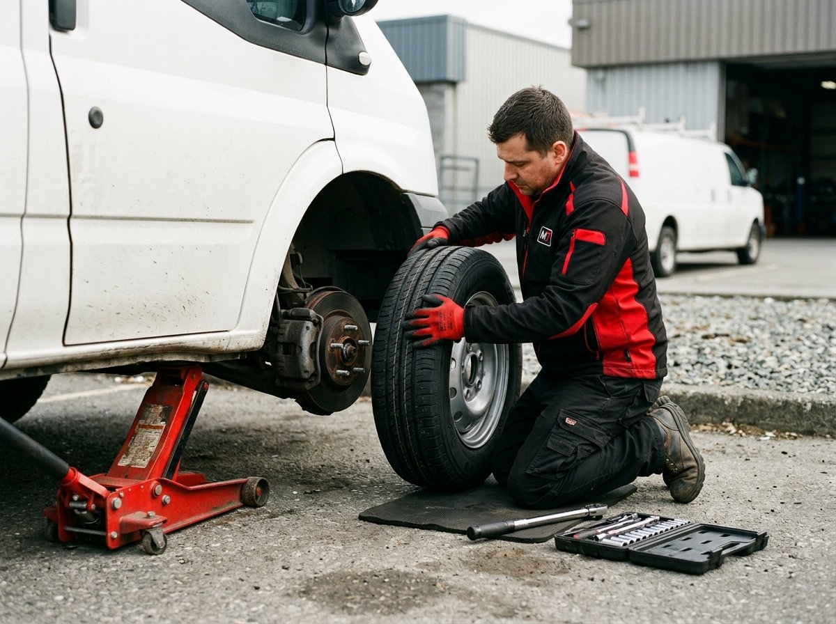 Mobile Tire Change Services Langley BC​