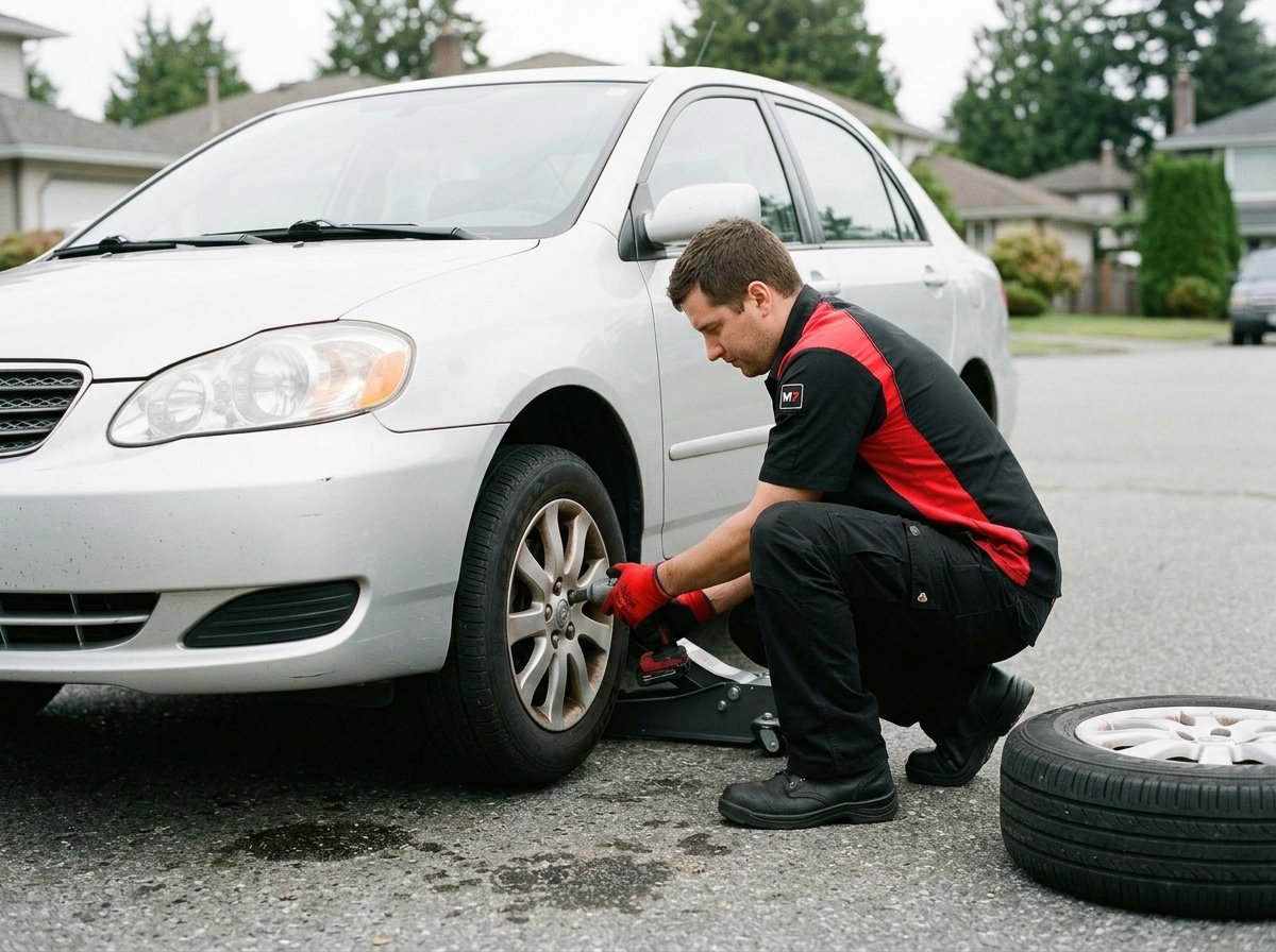 Mobile Tire Change Services New Westminster BC