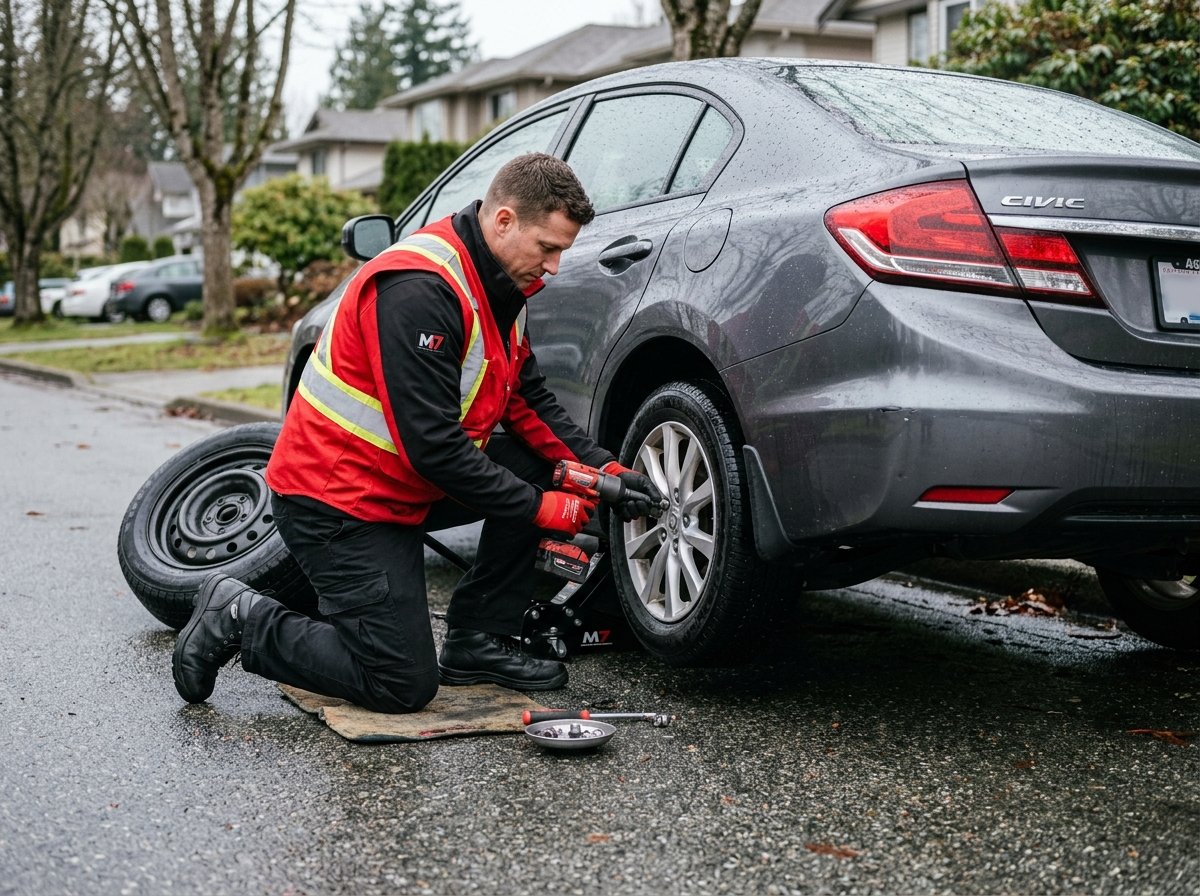 Mobile Tire Change Services New Westminster BC