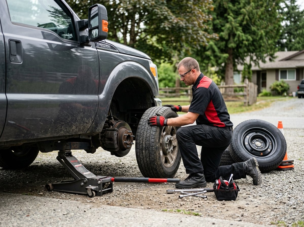 Mobile Tire Change Services New Westminster BC
