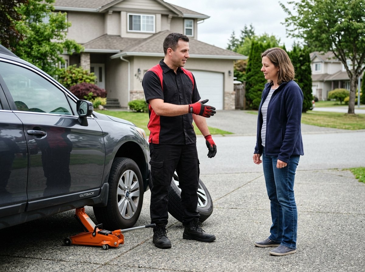 Mobile Tire Change Services North Vancouver BC