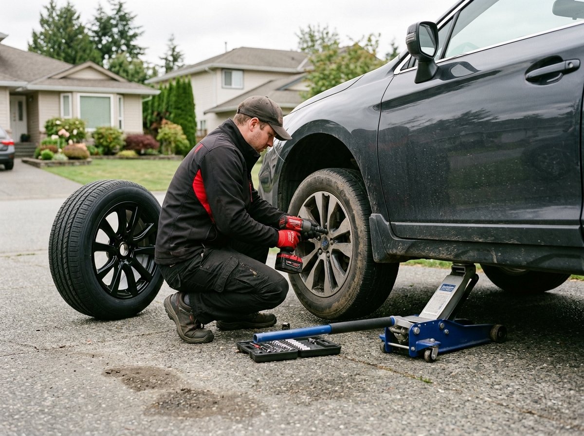 Mobile Tire Change Services North Vancouver BC