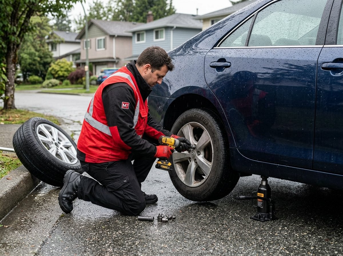 Mobile Tire Change Services North Vancouver BC