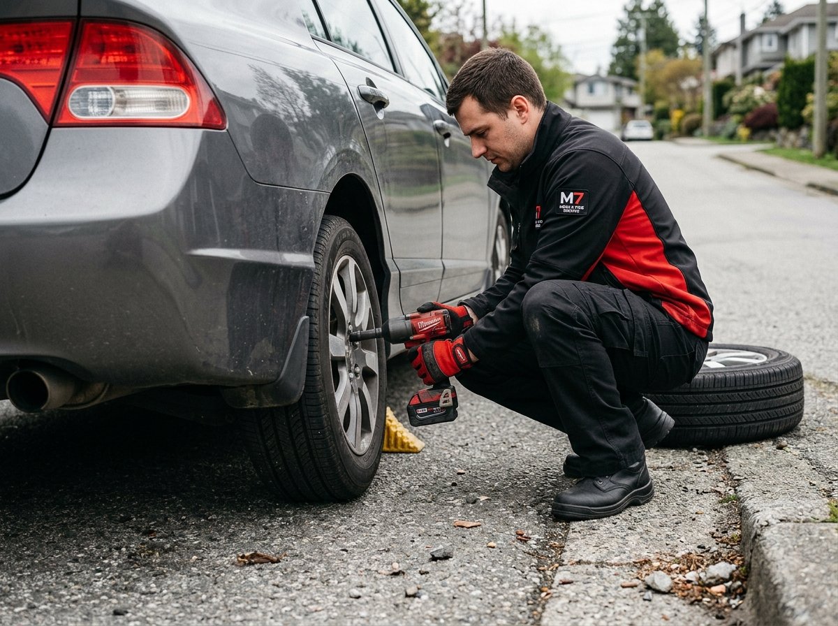 Mobile Tire Change Services North Vancouver BC