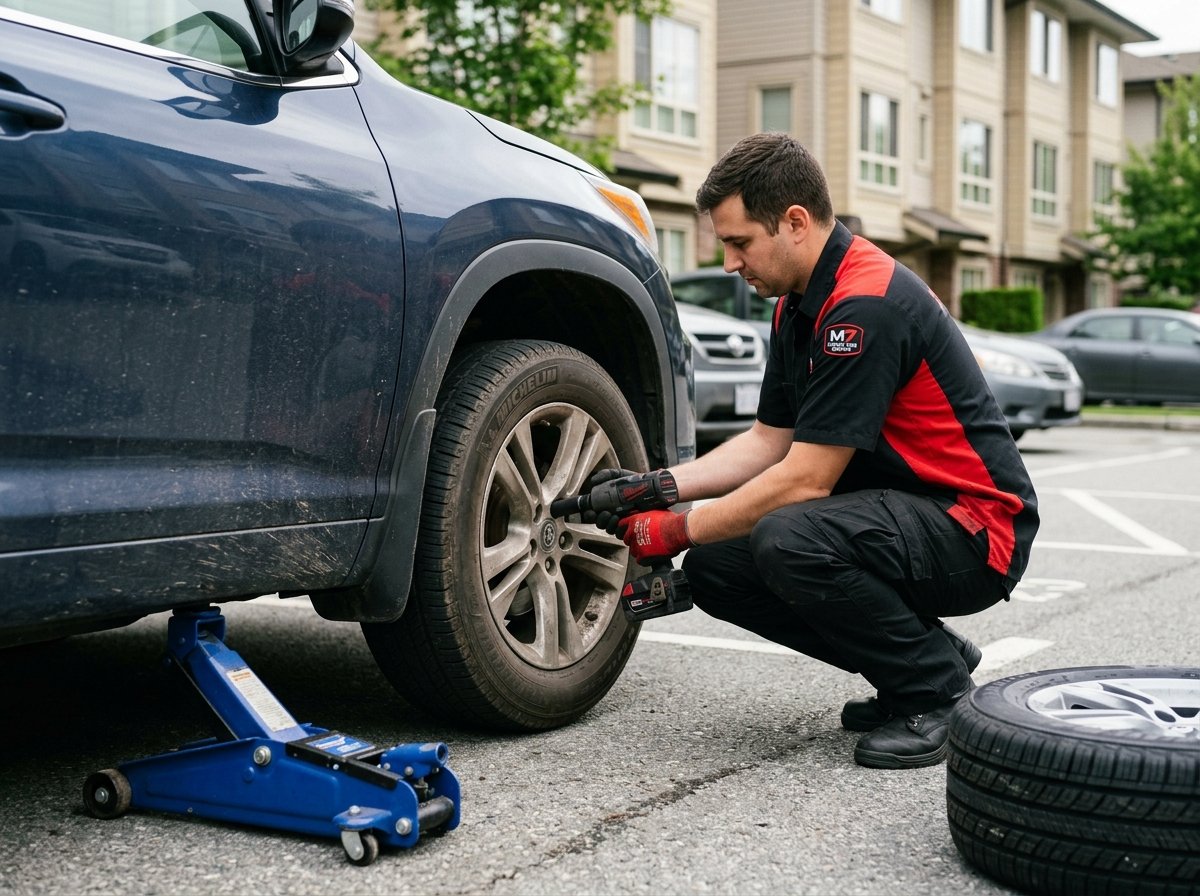 Mobile Tire Change Services North Vancouver BC