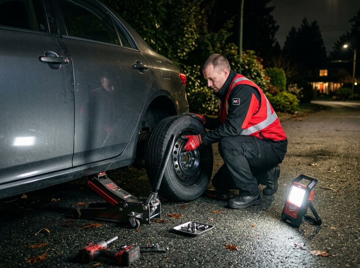 Mobile Tire Change Services Port Moody BC