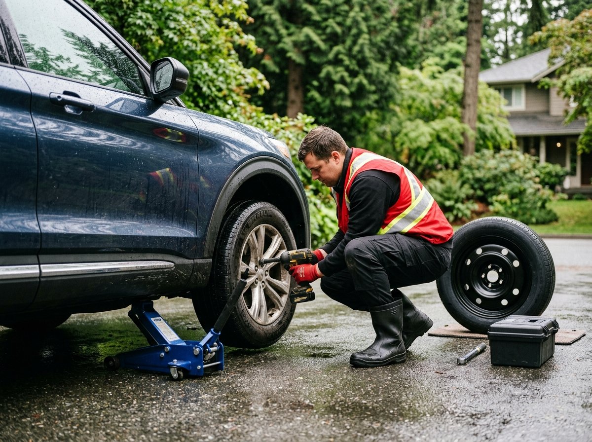 Mobile Tire Change Services Port Moody BC