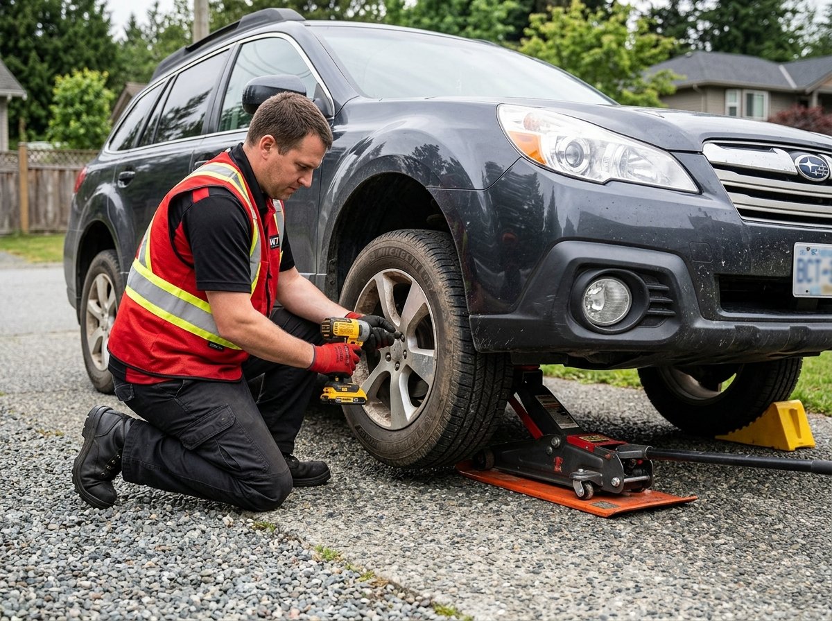 Mobile Tire Change Services Port Moody BC