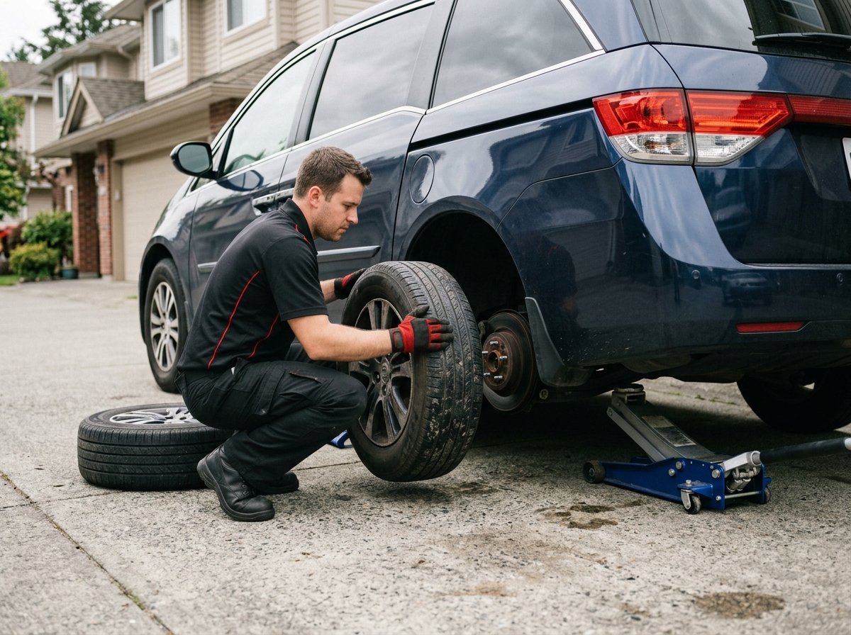 Mobile Tire Change Services Surrey BC