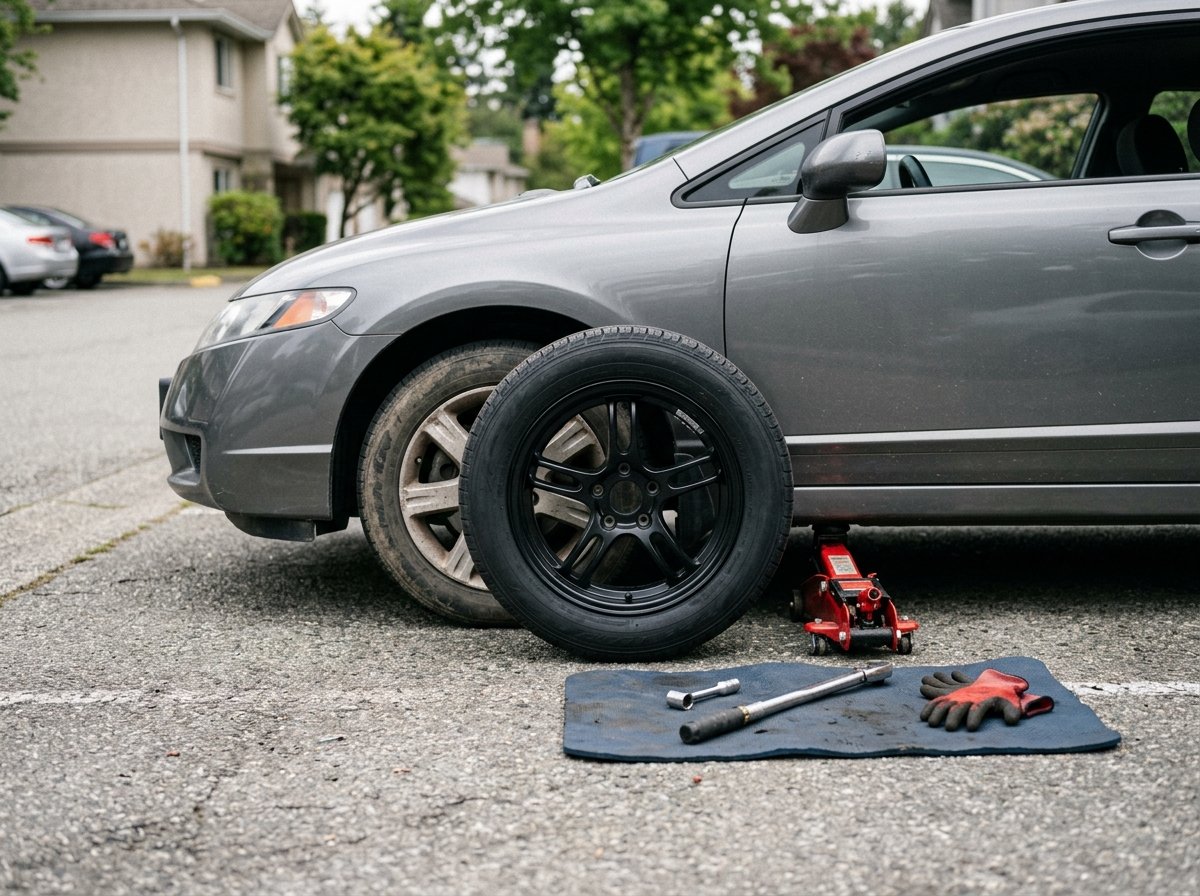 Mobile Tire Change Services UBC BC