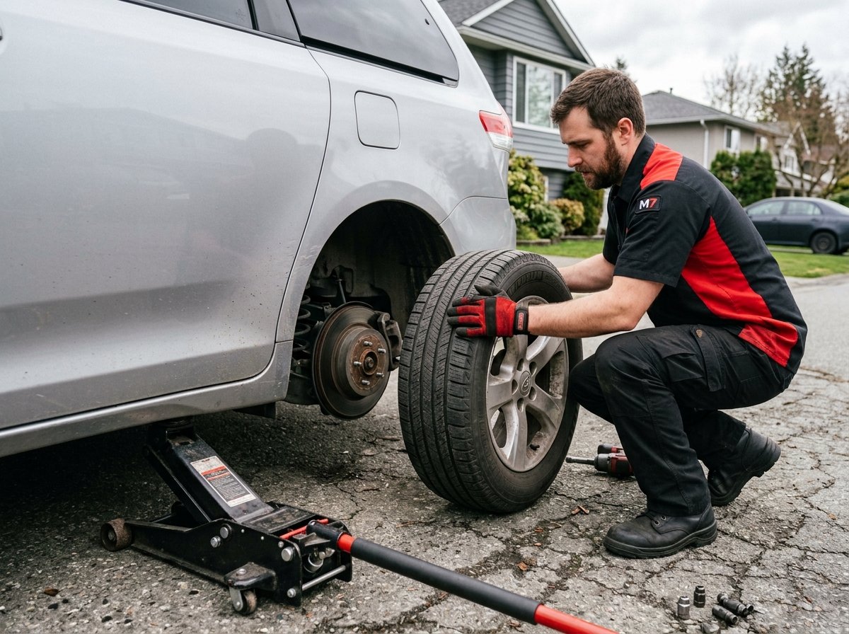 Mobile Tire Change Services UBC BC