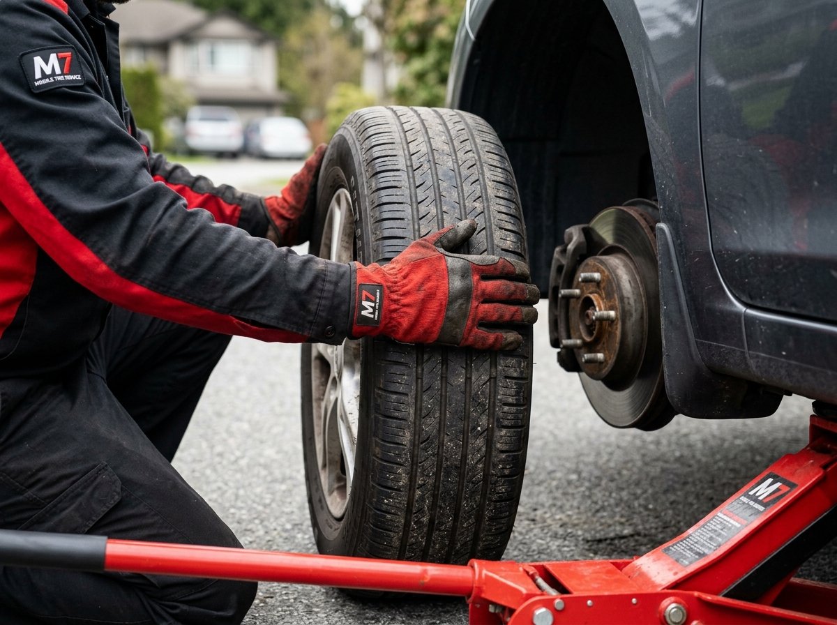 Mobile Tire Change Services West Vancouver BC