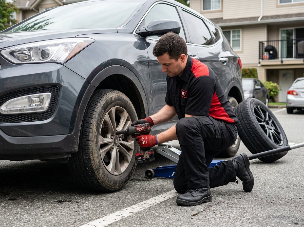 Mobile Tire Change Services White Rock BC