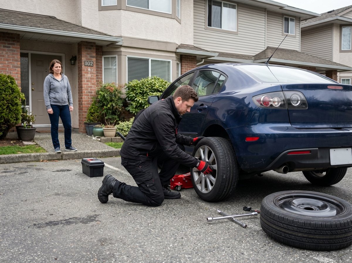 Mobile Tire Change Services White Rock BC