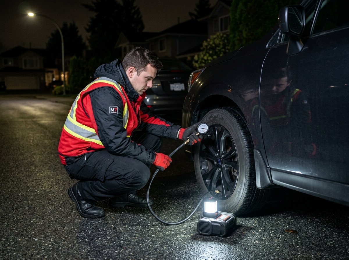 Air Pressure Top Up Services Surrey BC