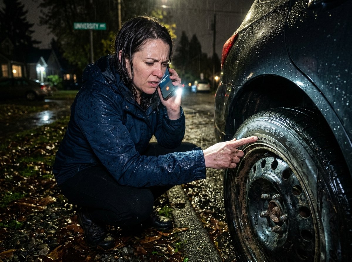 Emergency Tire Repair Service Near UBC Can They Bring Your Tire?