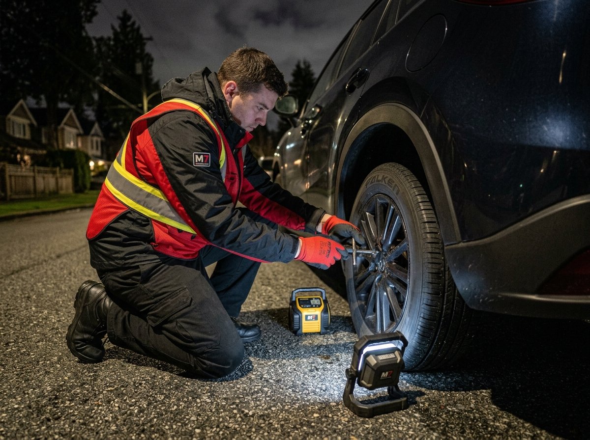 Mobile Flat Tire Repair Services Coquitlam BC
