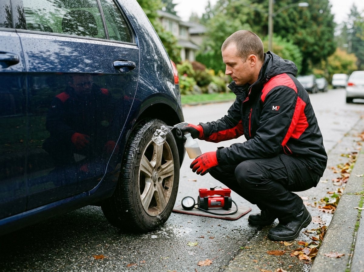 Mobile Flat Tire Repair Services Maple Ridge BC