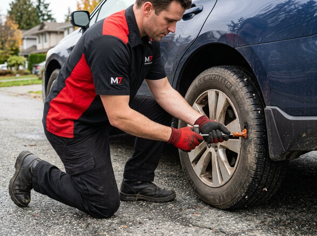 Mobile Flat Tire Repair Services New Westminster BC