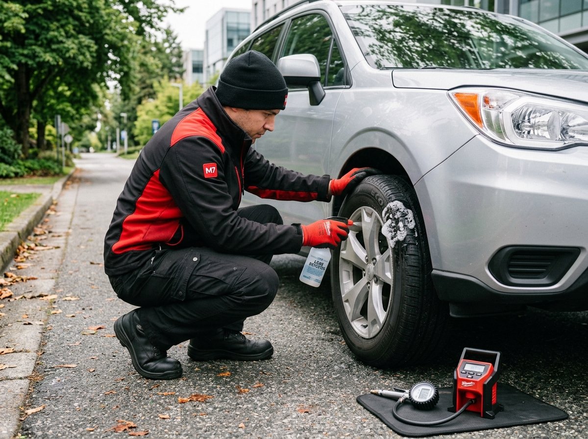 Mobile Flat Tire Repair Services North Vancouver BC