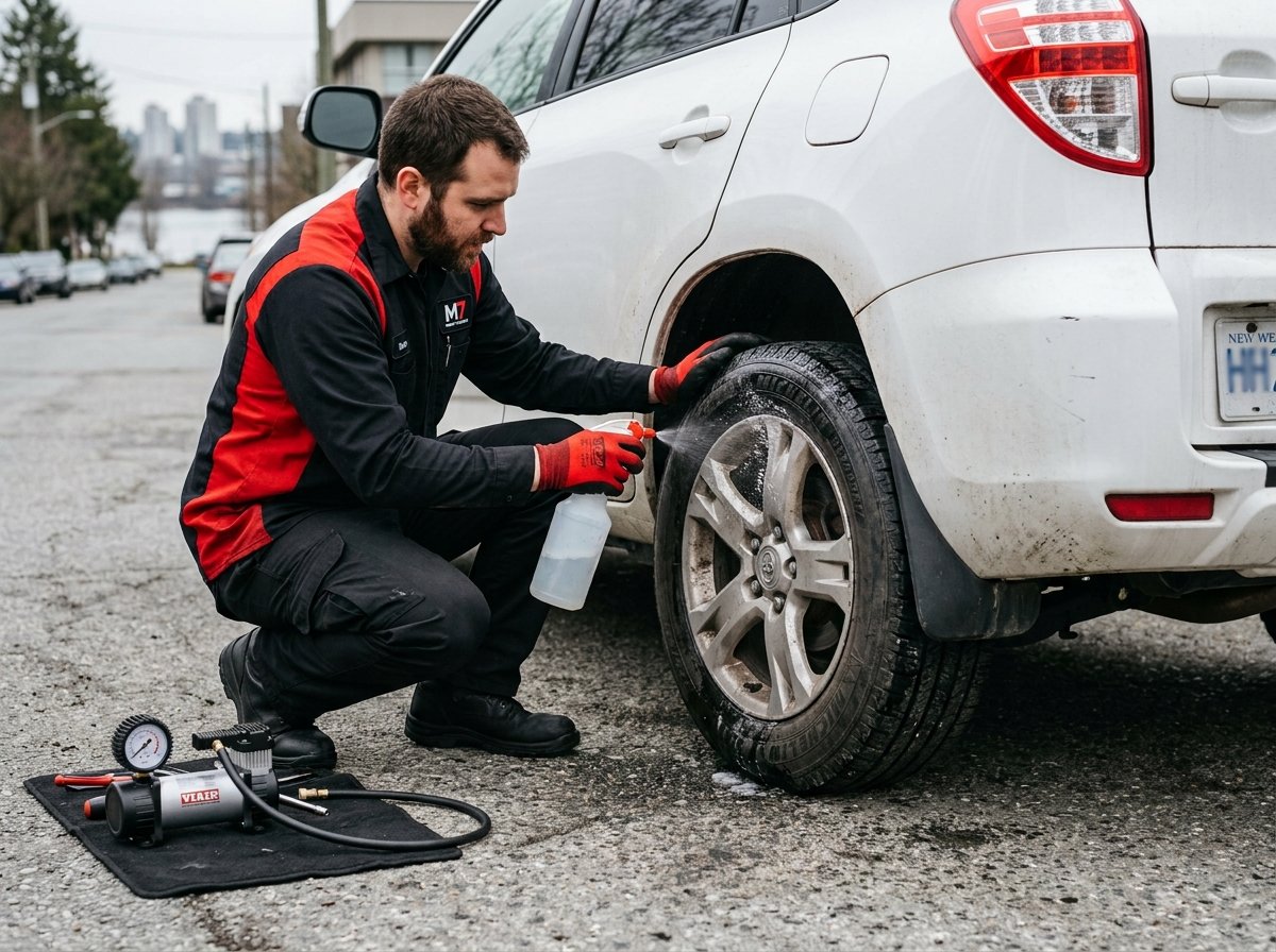 Mobile Flat Tire Repair Services Surrey BC