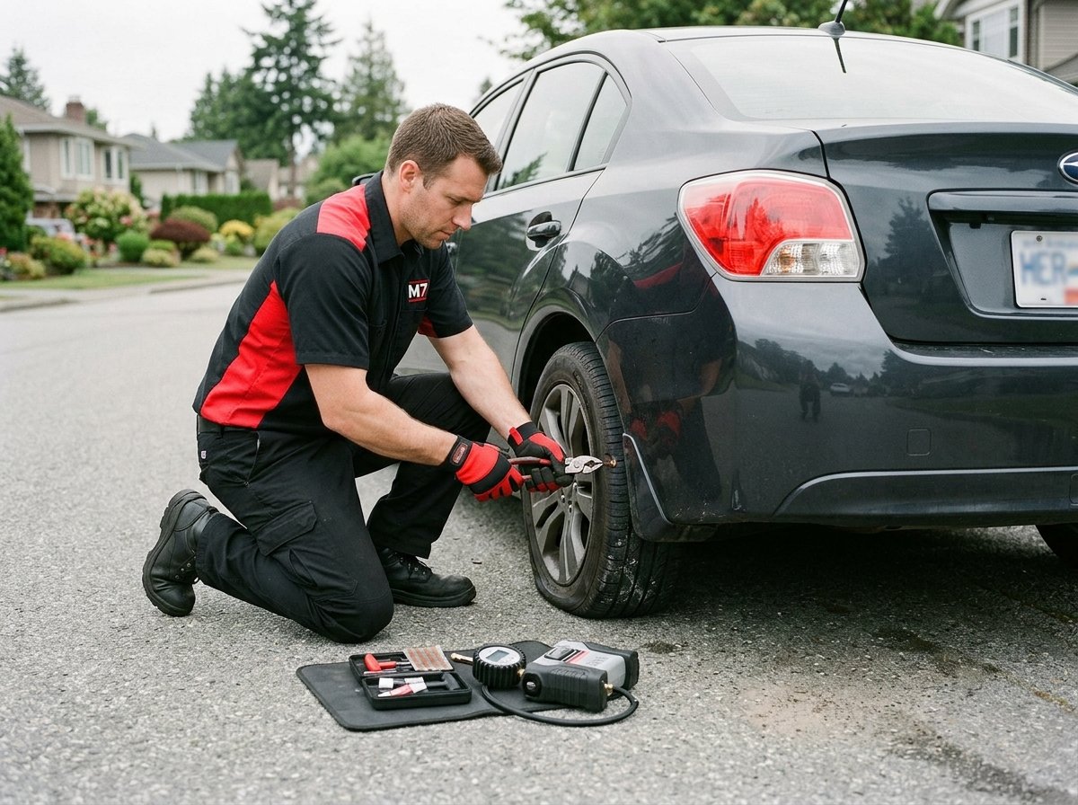 Mobile Flat Tire Repair Services UBC BC