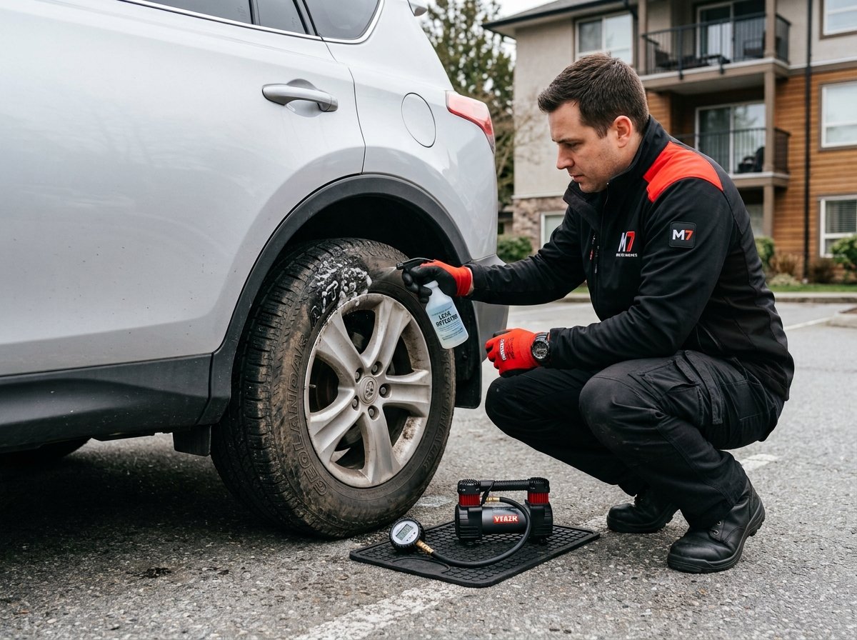 Mobile Flat Tire Repair Services UBC BC