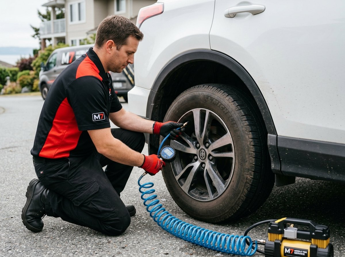 Mobile Flat Tire Repair Services West Vancouver BC