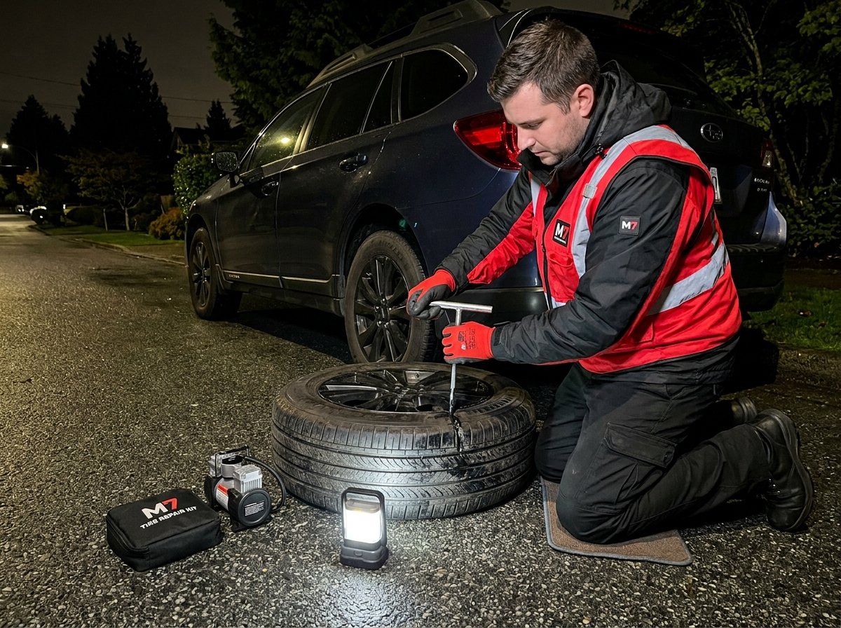 Mobile Flat Tire Repair Services West Vancouver BC