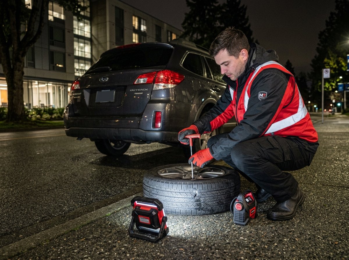Mobile Flat Tire Repair Services White Rock BC