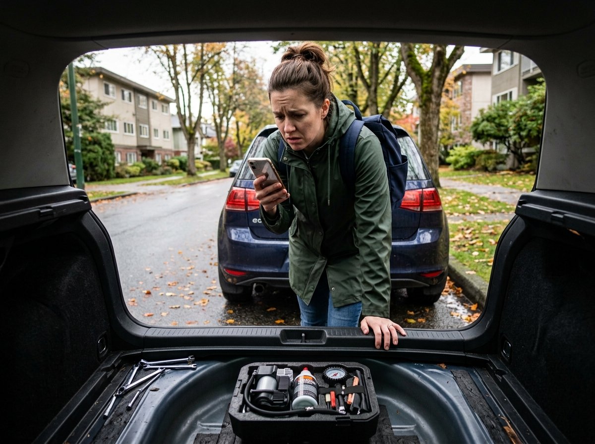 No Spare in Kitsilano? Ask If Mobile Service Can Bring One
