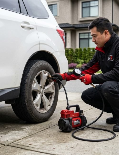 Air Pressure Top Up Services Richmond BC