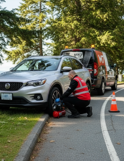 Air Pressure Top Up Services Vancouver BC
