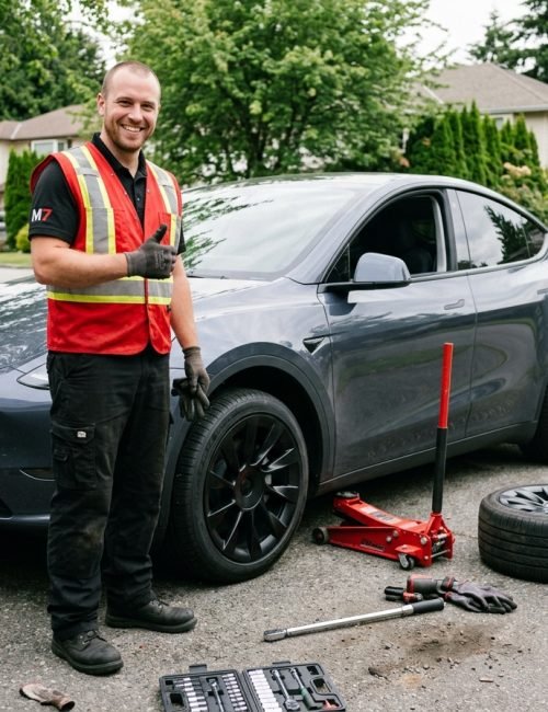 EV Tire Install Services Burnaby BC​