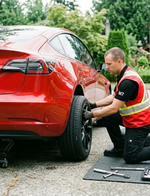 EV Tire Install Services Burnaby BC​