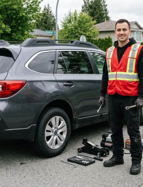 Emergency Flat Repair Services Burnaby BC​