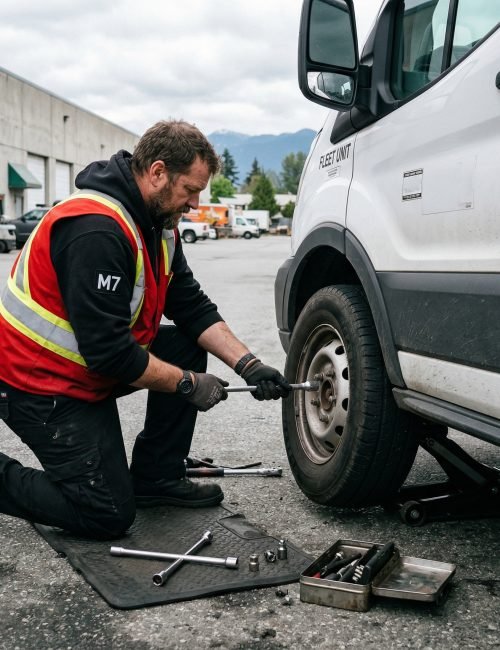 Fleet Tire Repair Services Burnaby BC​