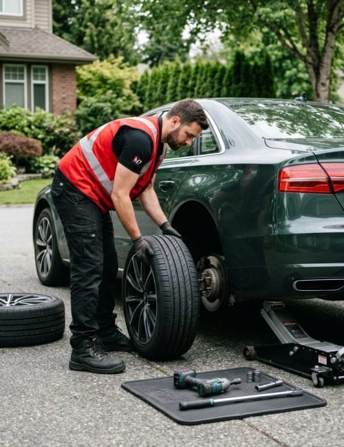 Luxury Tire Install Services Burnaby BC​