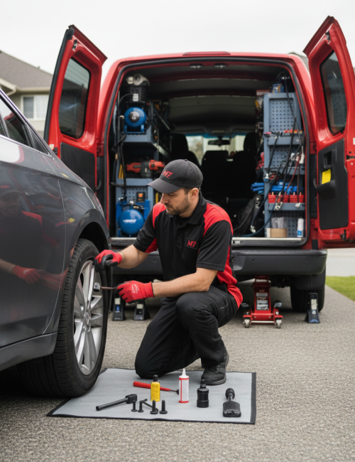 Mobile Flat Tire Repair Services Burnaby BC
