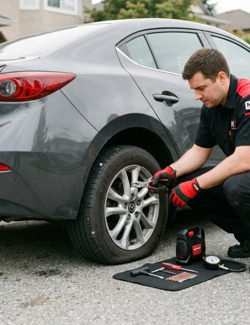 Mobile Flat Tire Repair Services Coquitlam BC