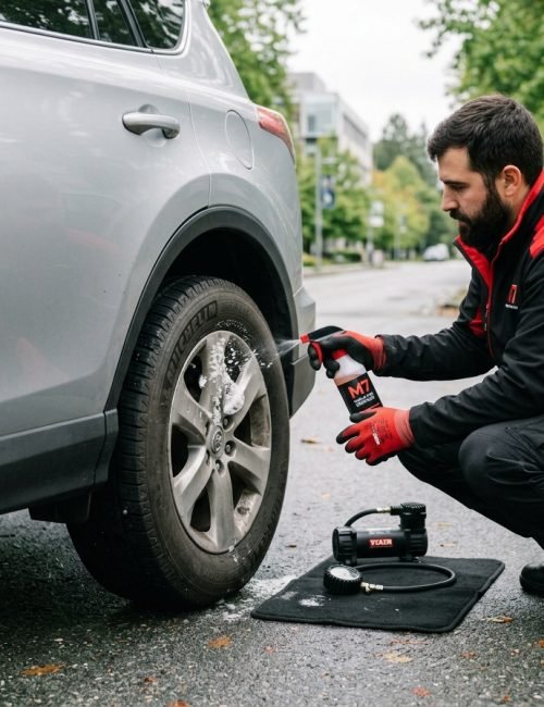 Mobile Flat Tire Repair Services Maple Ridge BC