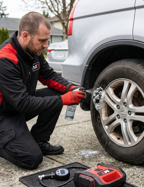 Mobile Flat Tire Repair Services North Vancouver BC