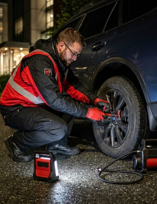 Mobile Flat Tire Repair Services Port Moody BC