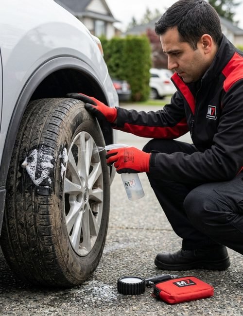 Mobile Flat Tire Repair Services Surrey BC