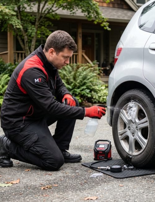 Mobile Flat Tire Repair Services West Vancouver BC