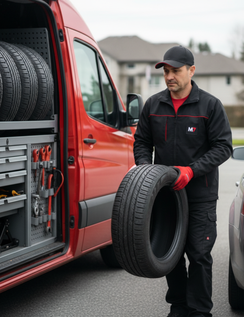 Mobile New Tires & Installation Services Burnaby BC
